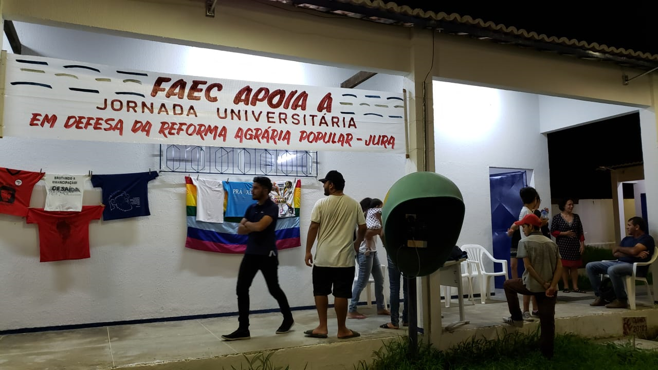 Faec apoia a Jornada Universitária em Defesa da Reforma Agrária Popular