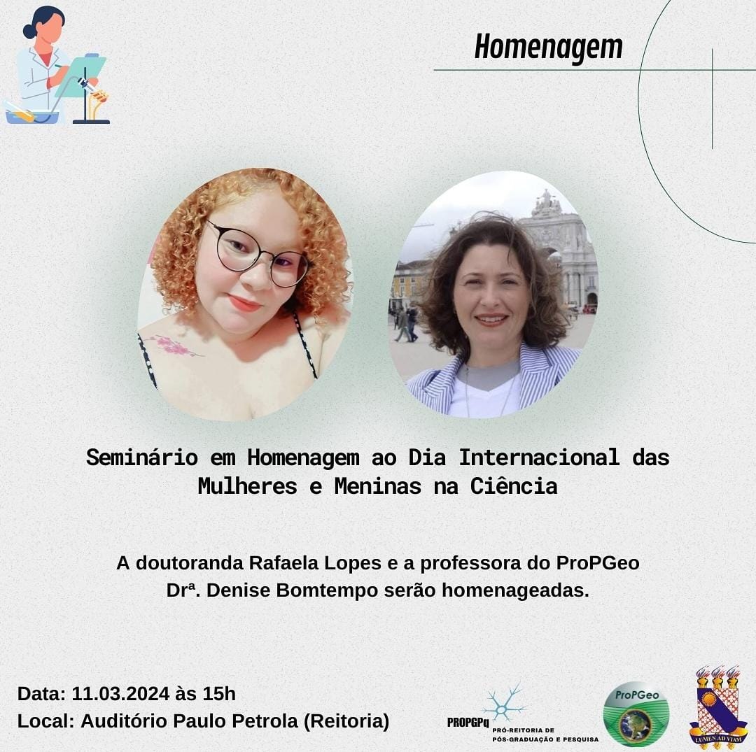 Seminário em homenagem ao dia internacional das mulheres e meninas na