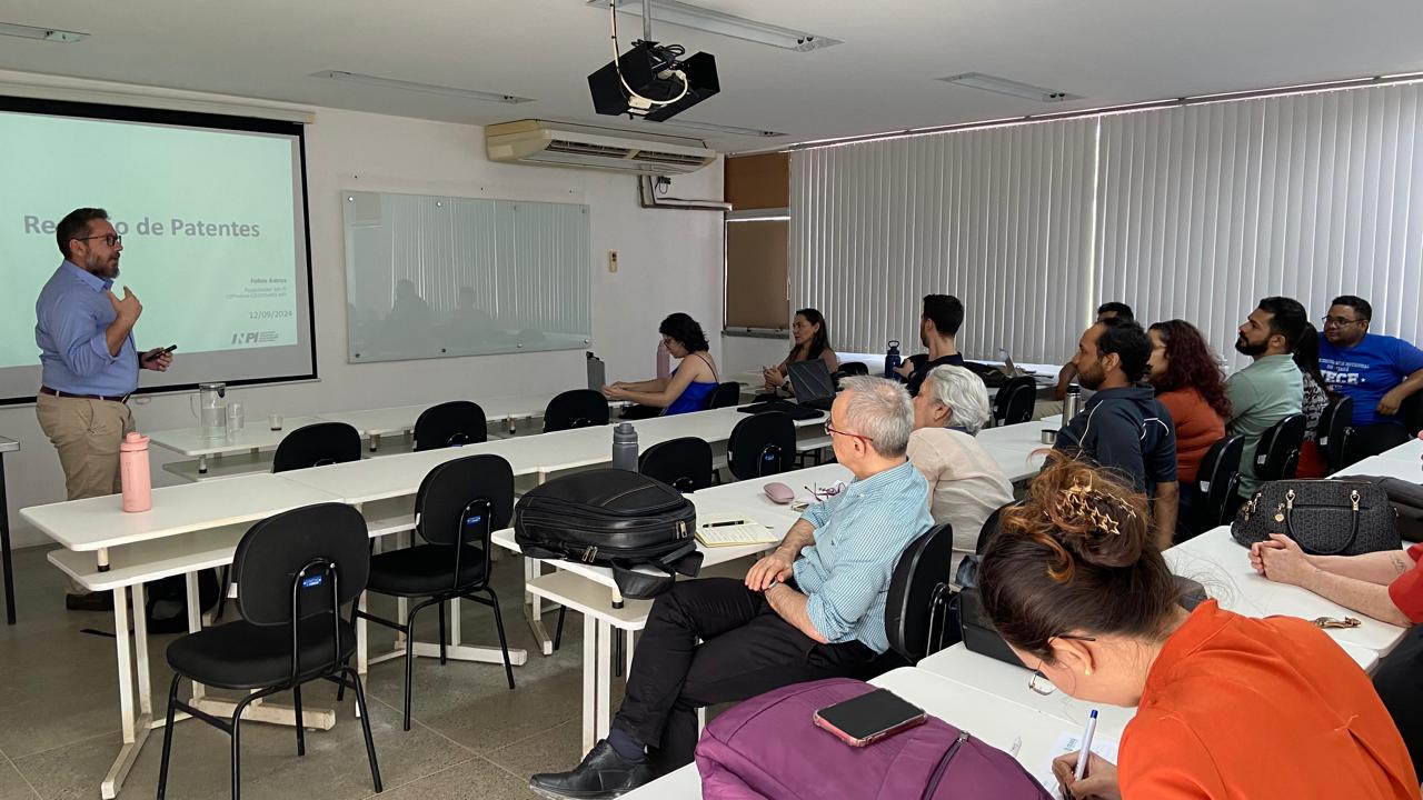 INCUBAUECE e AGIN realizam workshop sobre Propriedade Intelectual e Empreendedorismo em parceria com o INPI