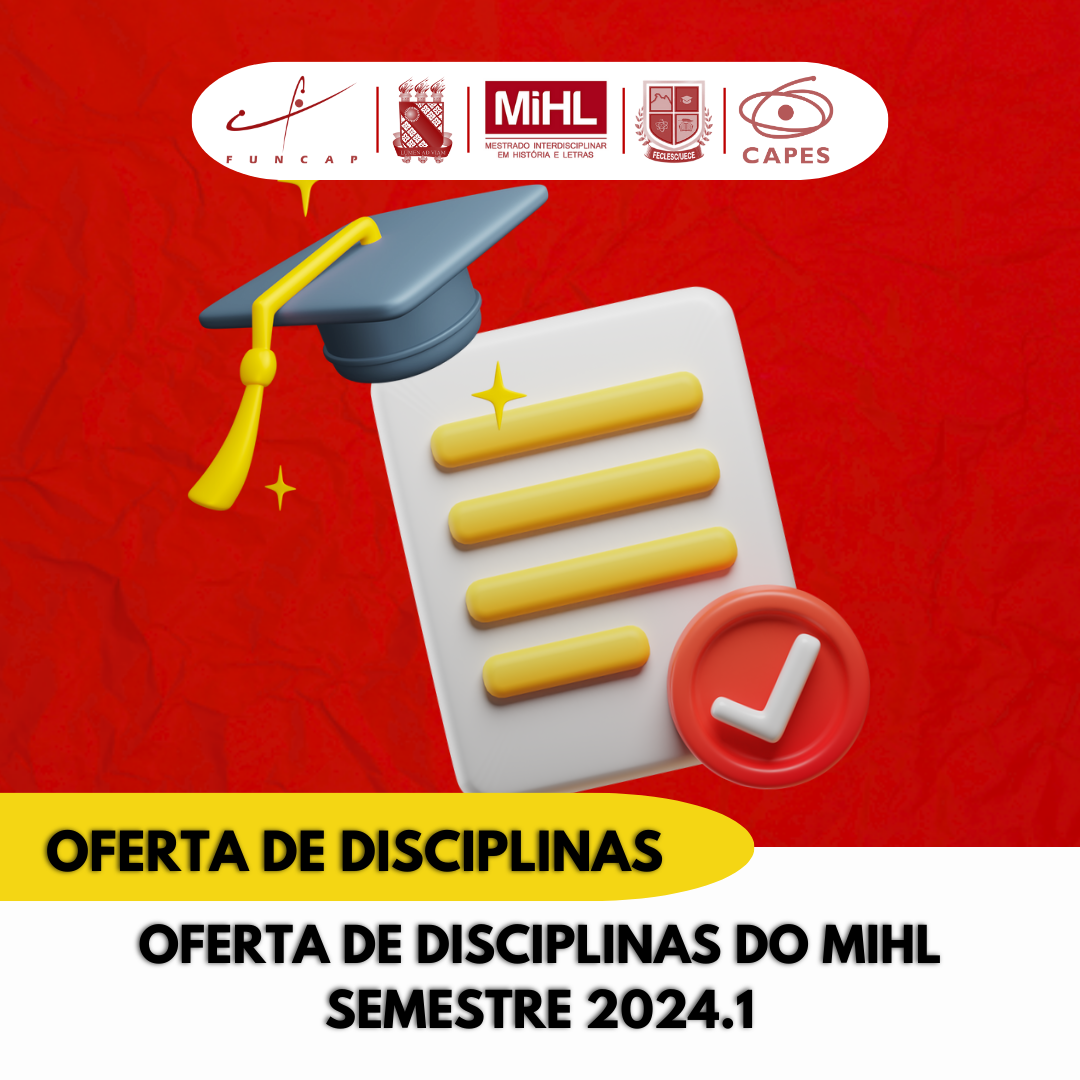 InformaÇÃo Oferta De Disciplinas Do Mihl Semestre 20241 Mihl Mestrado 8665