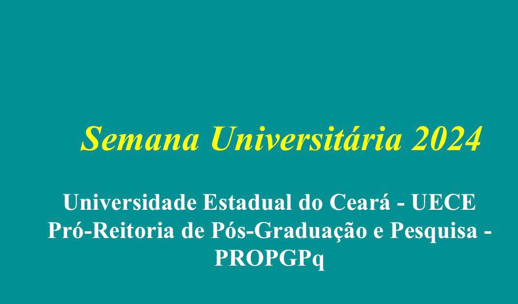 Semana Universitária PROPGPq